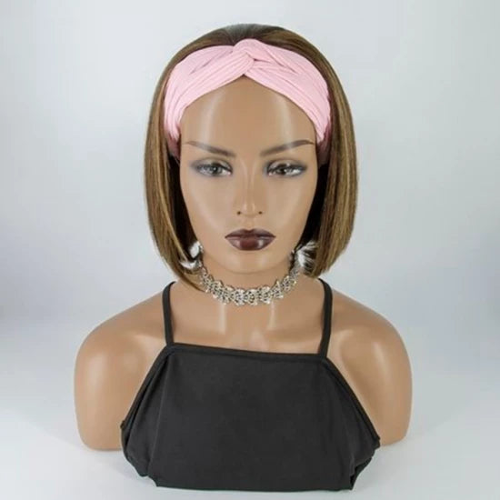 12" 4/27 Headband Wig