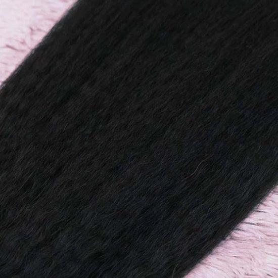 20" Kinky Straight Tape Ins