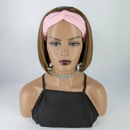 12" 4/27 Headband Wig