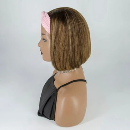 12" 4/27 Headband Wig